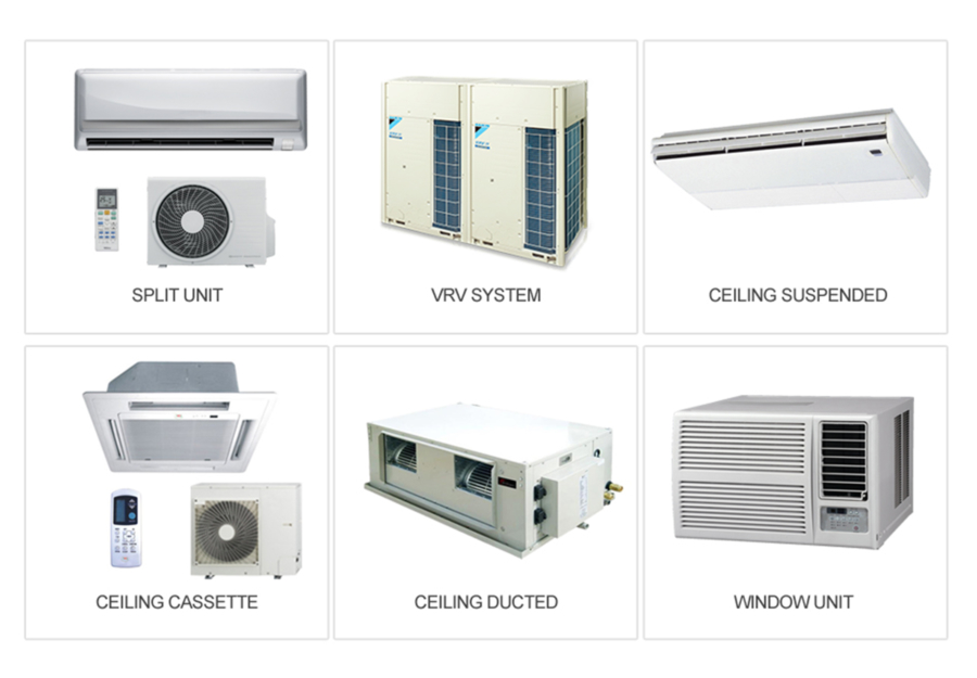 Air conditioners, AC spare parts supplier Dubai, SG, LG, Copeland, Bristol