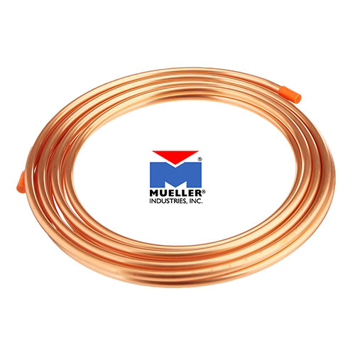 Mueller AC24010 2 5/8 x 10' Copper Type ACR Medical GAS Tube